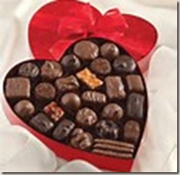 Valentine chocolates 
